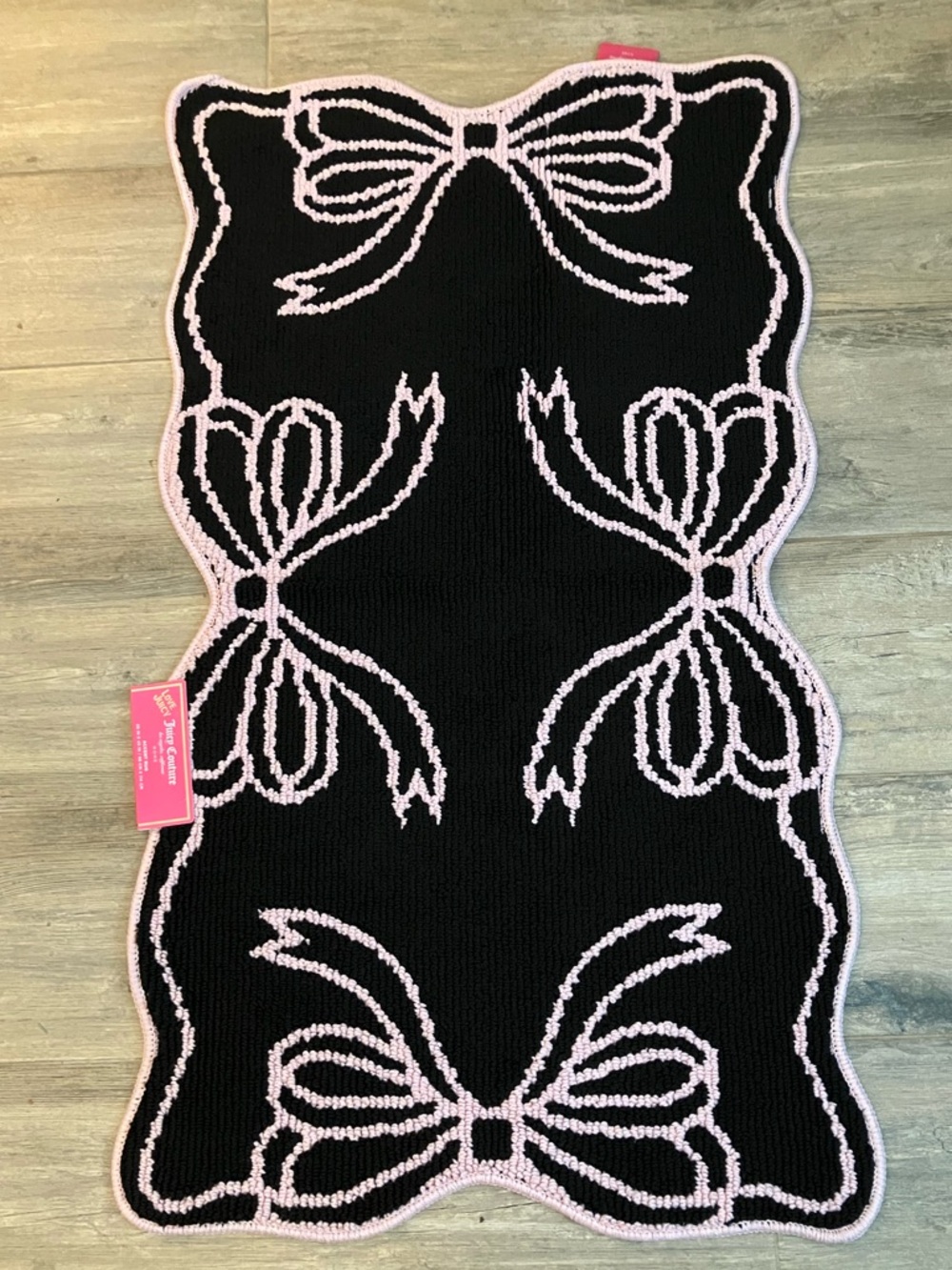 🎀Juicy Couture accent rug hallway rug runner floor rug NWT